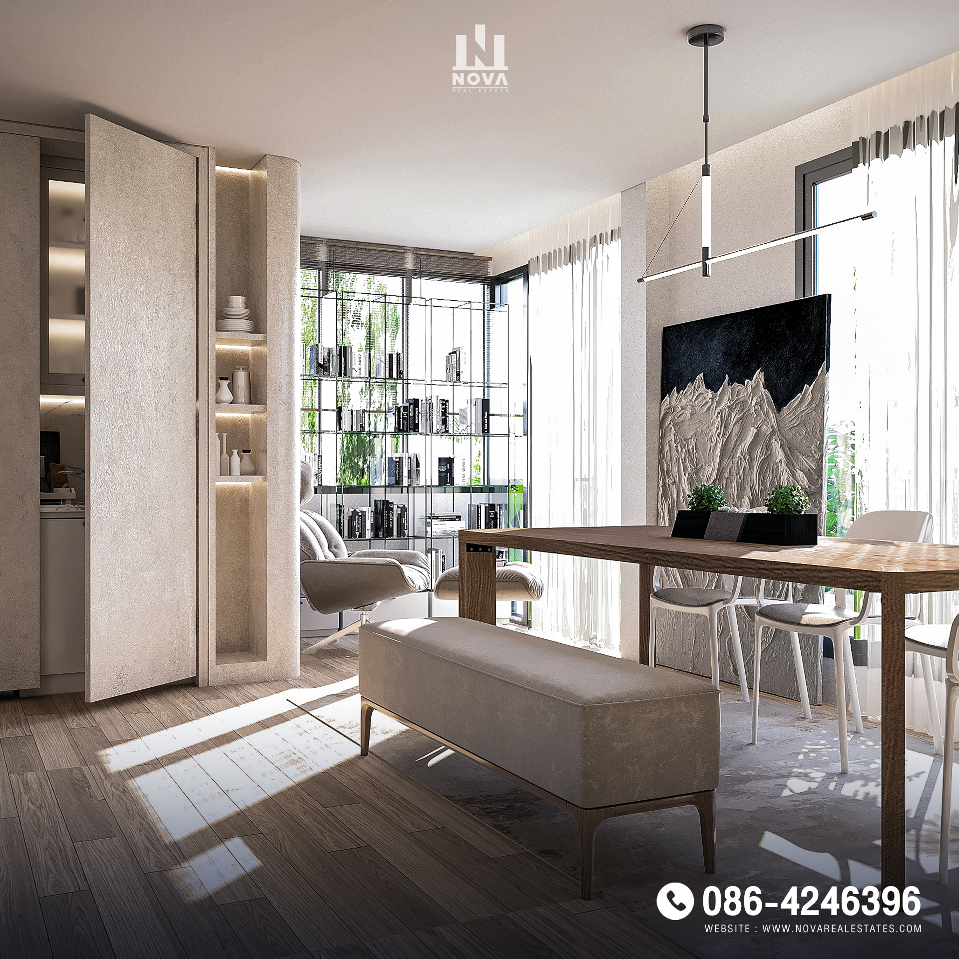 interior of our modern luxury house type c