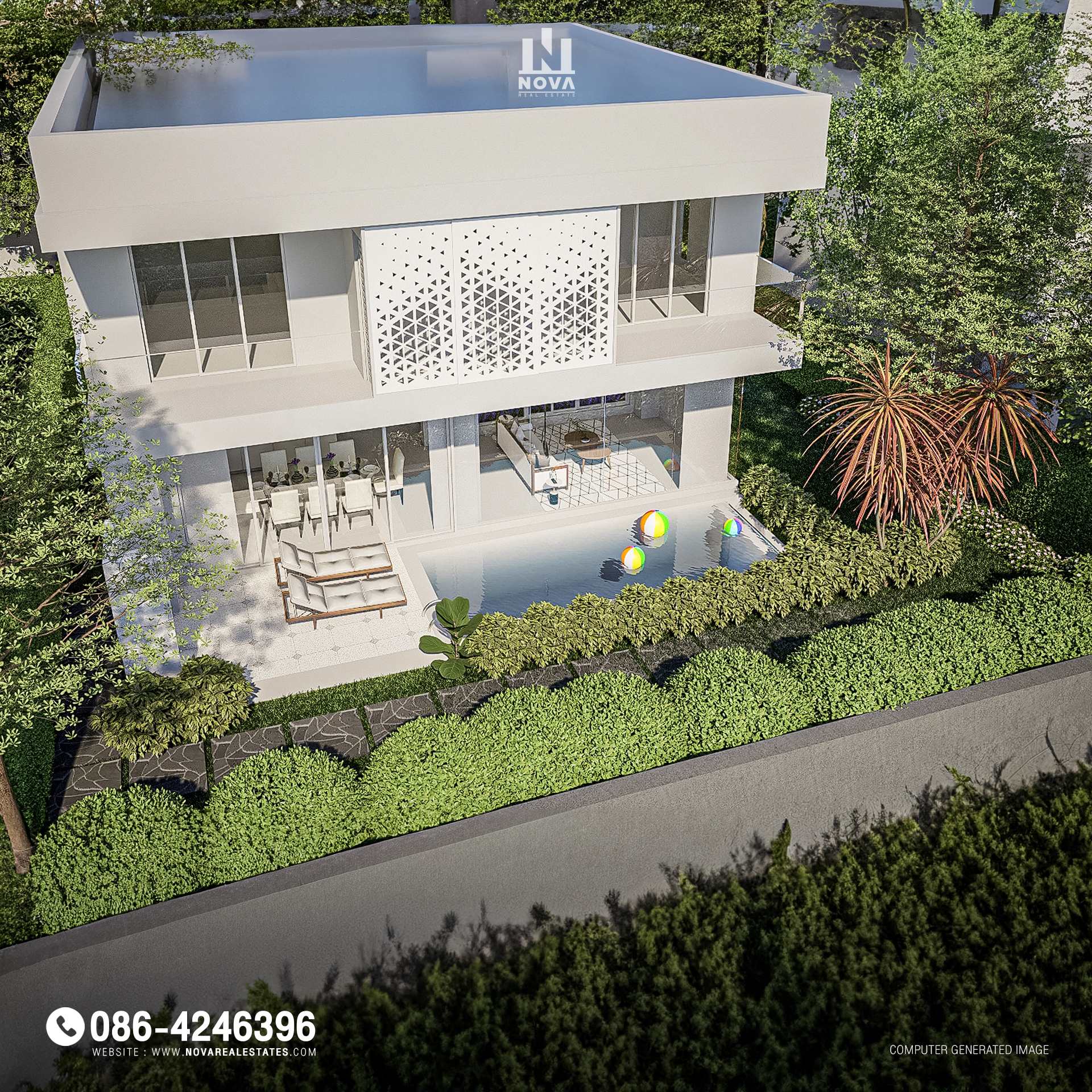 modern luxury house type a