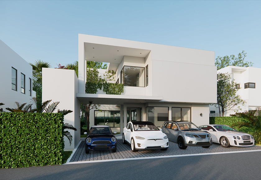property for sale in Pran Buri, luxury pool villa pranburi Type A, nova real estate pran buri